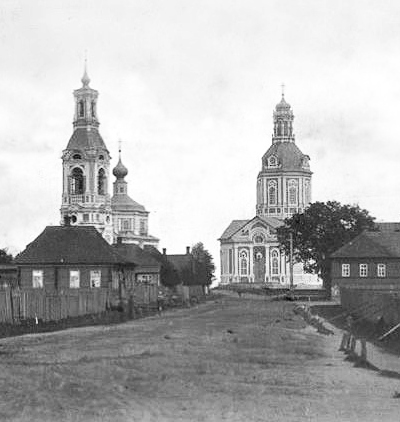 Колокольня, Никольский и Покровский храмы